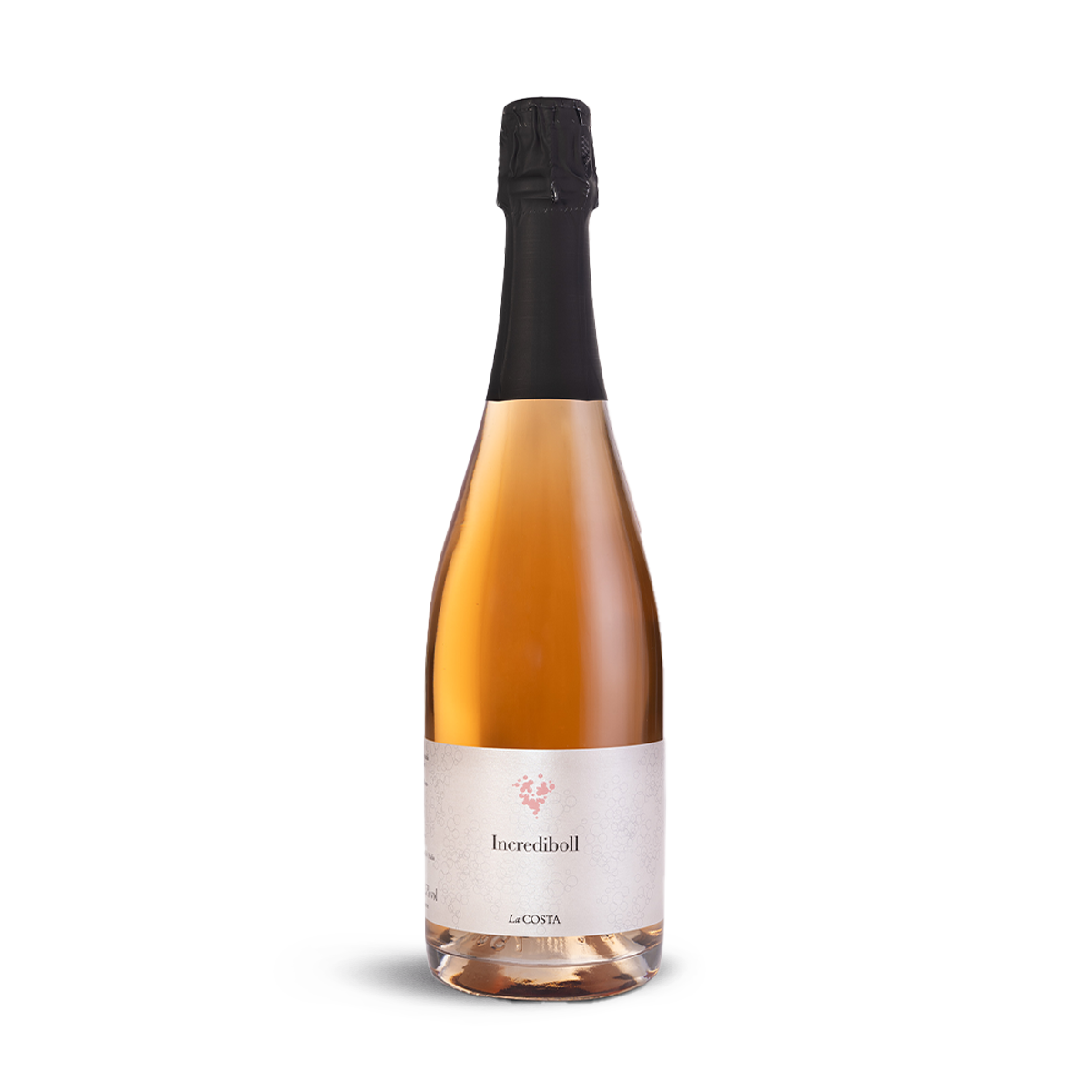 Fermentazione in acciaio, presa di spuma con metodo classico, affinamento sui lieviti per 18 mesi.

Sentori: I profumi sono fragranti: piccoli frutti di bosco, mela rossa; vivace, avvolgente e piacevolmente fresco al palato.